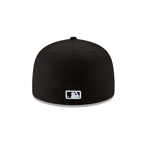 New Era 59FIFTY Los Angeles Dodgers Color Basic Fitted Hat - Black / White