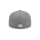 New Era 59FIFTY New York Mets Color Basic Fitted Hat - Stone Grey / White