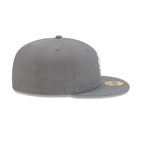 New Era 59FIFTY New York Mets Color Basic Fitted Hat - Stone Grey / White