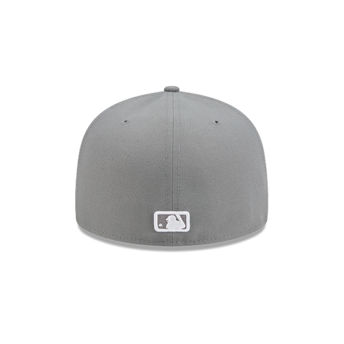 New Era 59FIFTY New York Yankees Color Basic Fitted Hat - Stone Grey / White