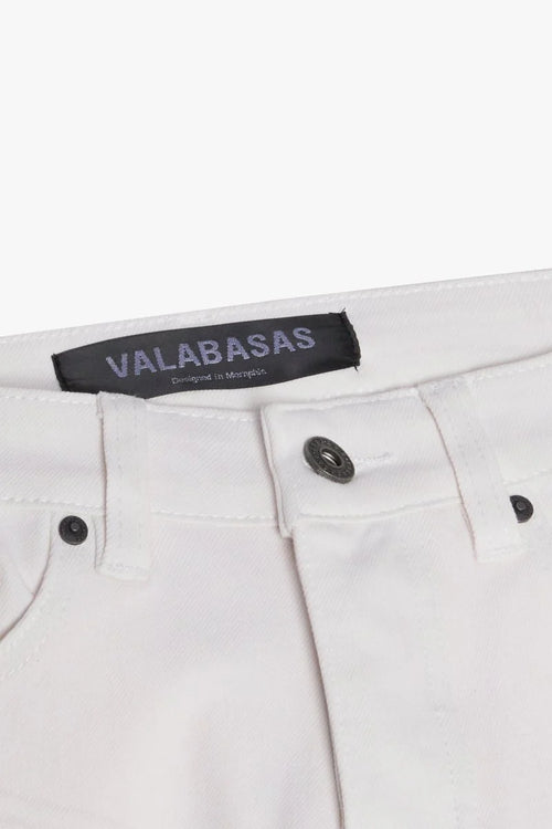 Valabasas "MR. FLEX" White Skinny Jeans
