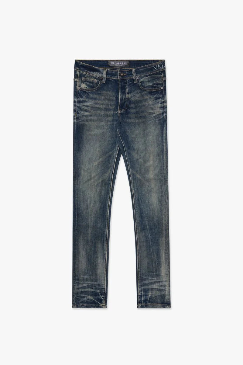 Valabasas Mr. Flex Skinny Dirty Dk. Blue Washed Jeans