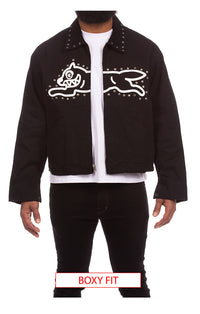 ICECREAM Chute Jacket in Black