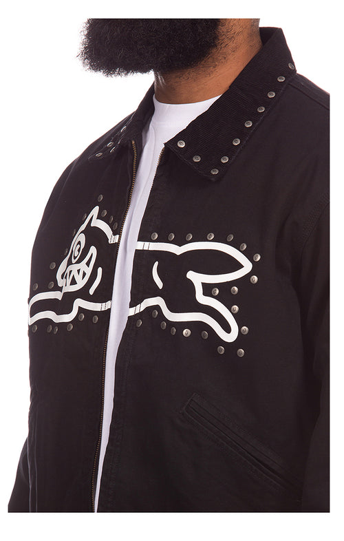ICECREAM Chute Jacket in Black