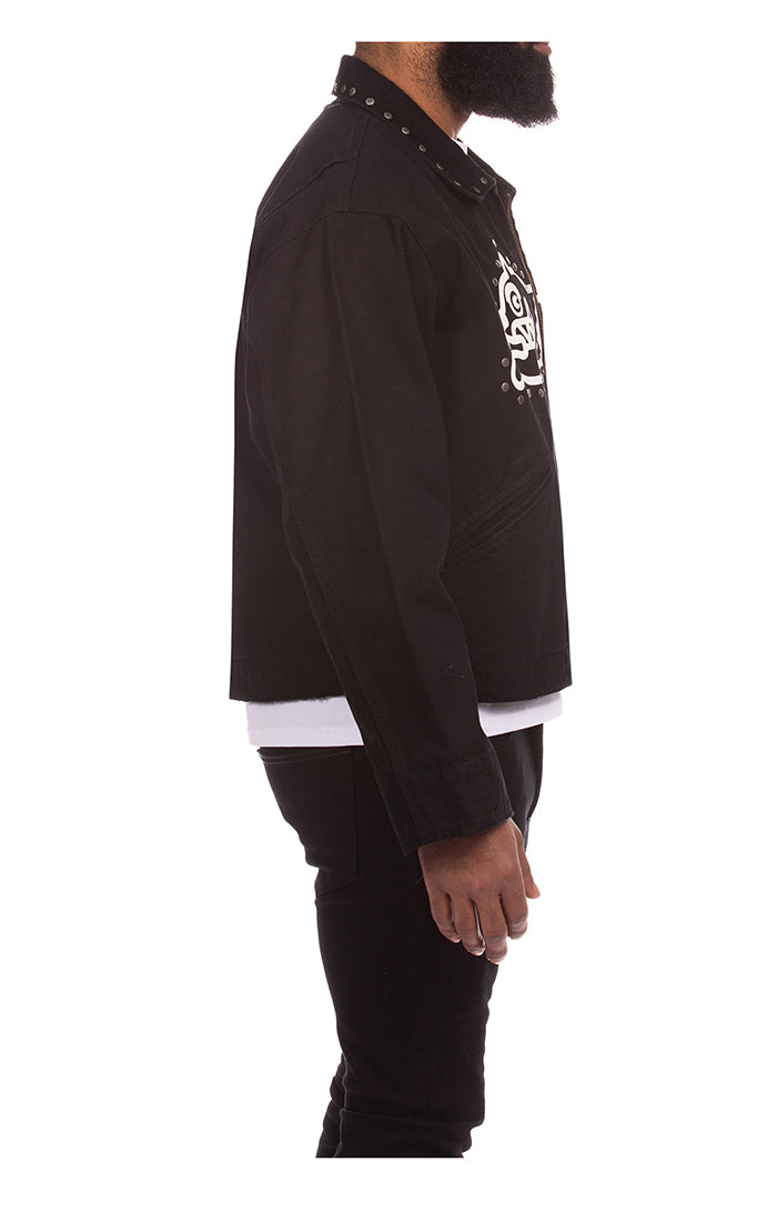 ICECREAM Chute Jacket in Black