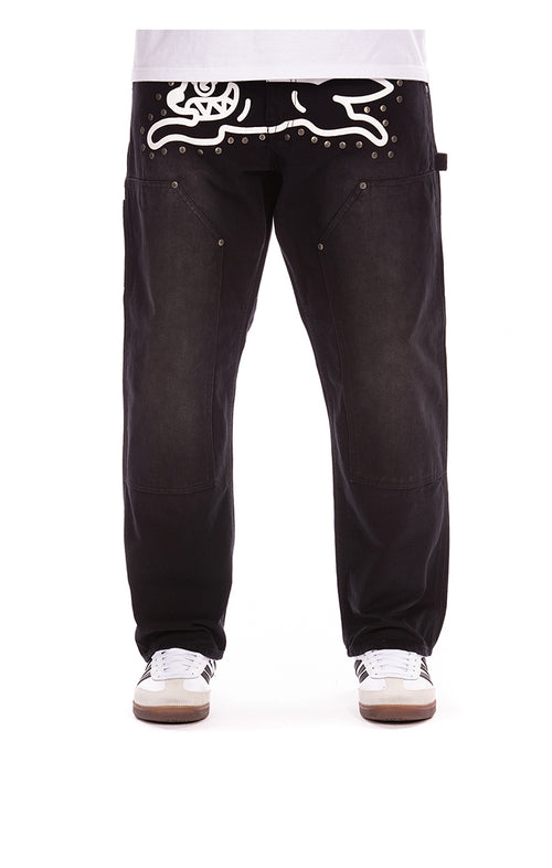 ICECREAM Brakes Jean in Black