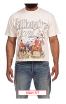 Billionaire Boys Club BB Lightning SS Knit (Boxy Fit) - Gardenia