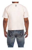 Billionaire Boys Club BB Lightning SS Knit (Boxy Fit) - Gardenia